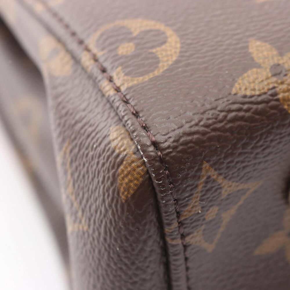 Louis Vuitton red canvas leather Monogram Venus handbag brown - Picture 5 of 8